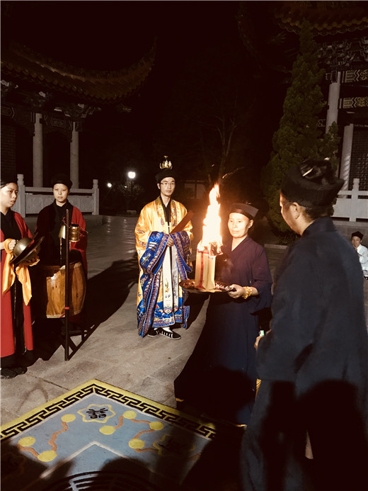 衡山道院、朱陵宫、邵阳玉清宫举行中秋拜月仪式