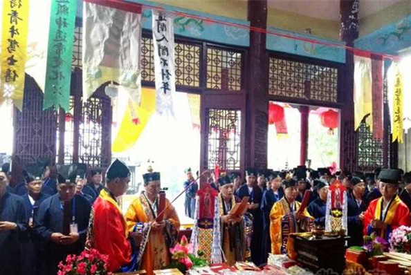 湖南省正一派传度活动（溆浦县专场）在玉皇宫举办